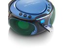 Lenco CD speler SCD-550, Blauw, lichteffect
