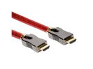 ROLINE HDMI 8K (7680 x 4320) Ultra HD Cable met Ethernet, M/M, rood, 1 m