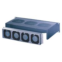 SCHROFF Ventilatoreenheid met behuizing voor 19" Duwventilator, 2 HE, axiaal, 230 VAC