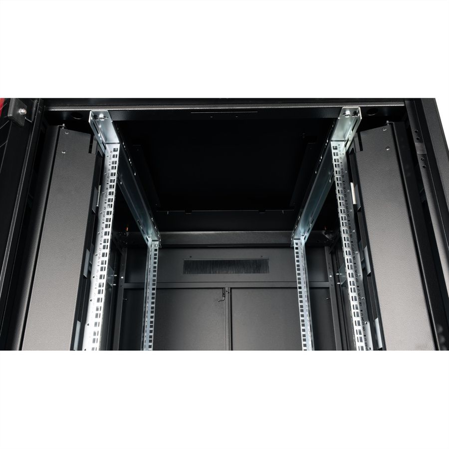 ROLINE 19-inch netwerkkast Pro 32 U , 800x800 BxD Glazen deur zwart