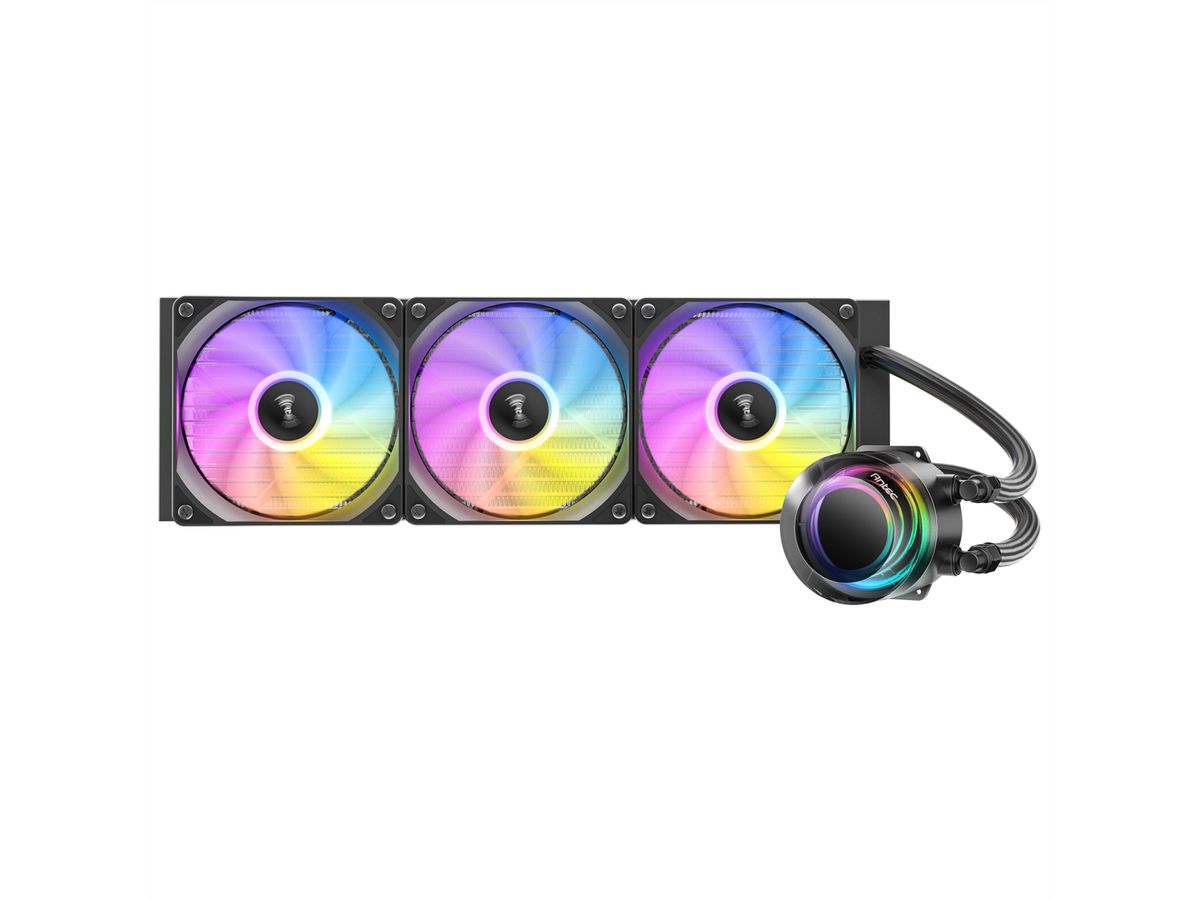ANTEC Vortex Lum 360 ARGB Processor Fan Water Cooling, black