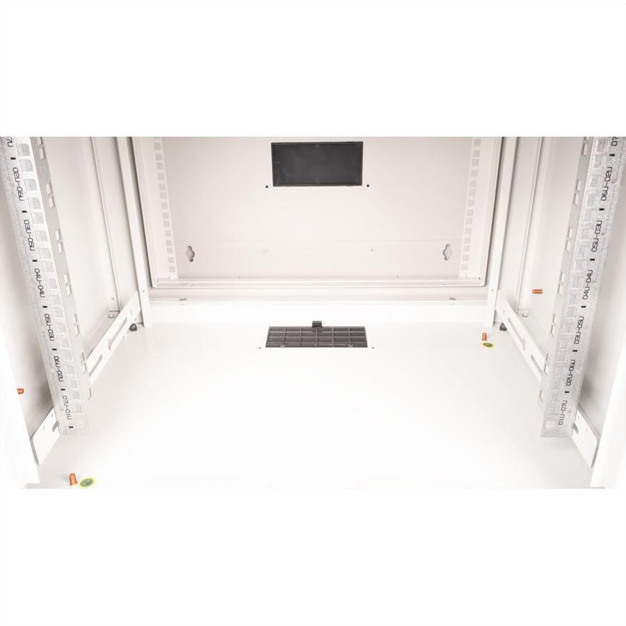 ROLINE 19-inch wall-mounted housing Pro 7 U, 600x600 WxD two-part swivelling grey