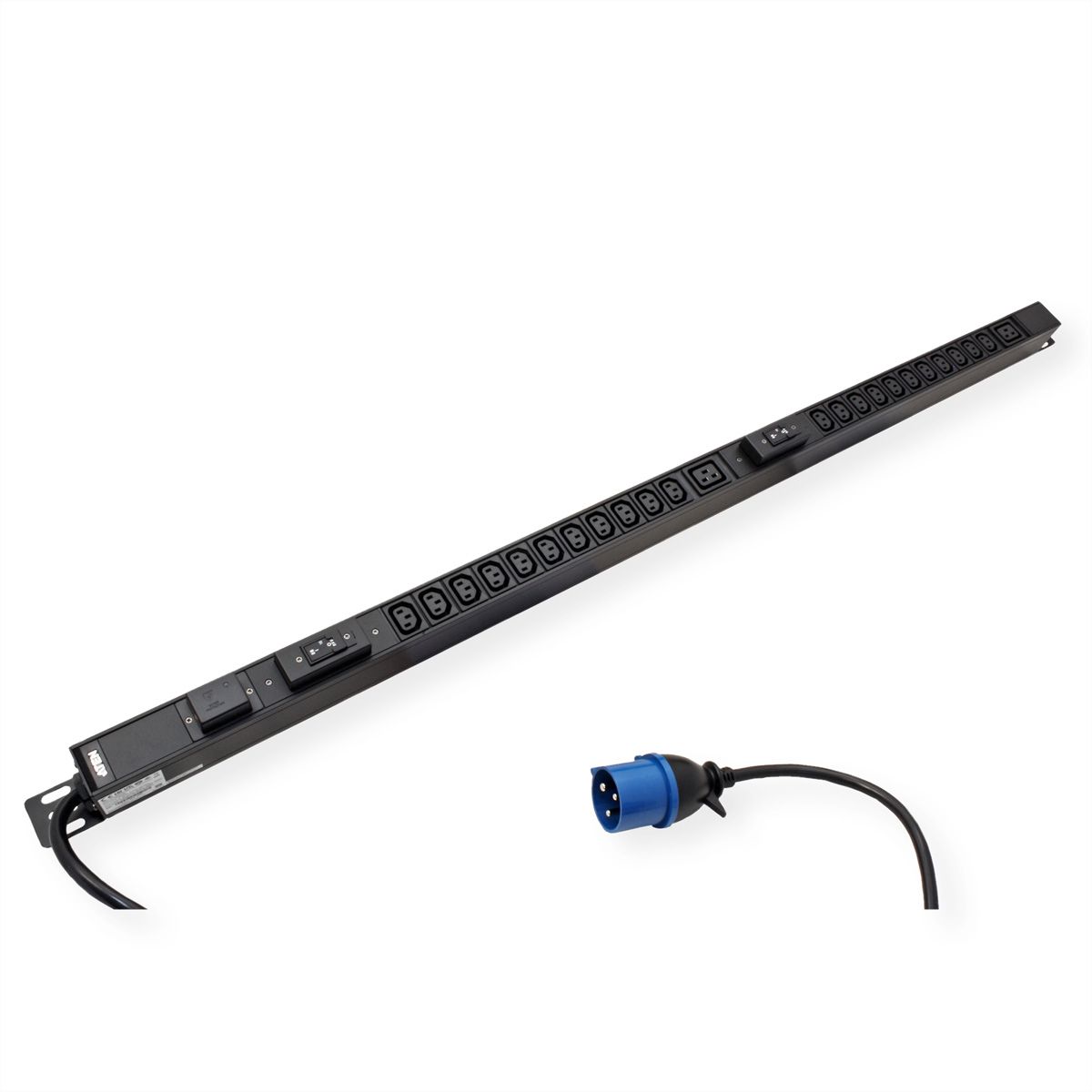 ATEN PE0324SG 0U 32A 24-Port Basic PDU mit Überspannungsschutz
