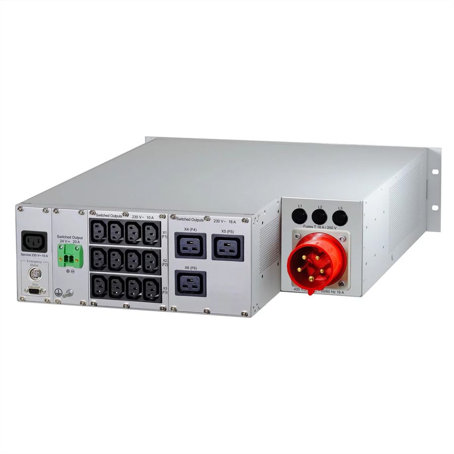 SCHROFF Rack Safety Plus, 3 U, 400 V AC, CEE