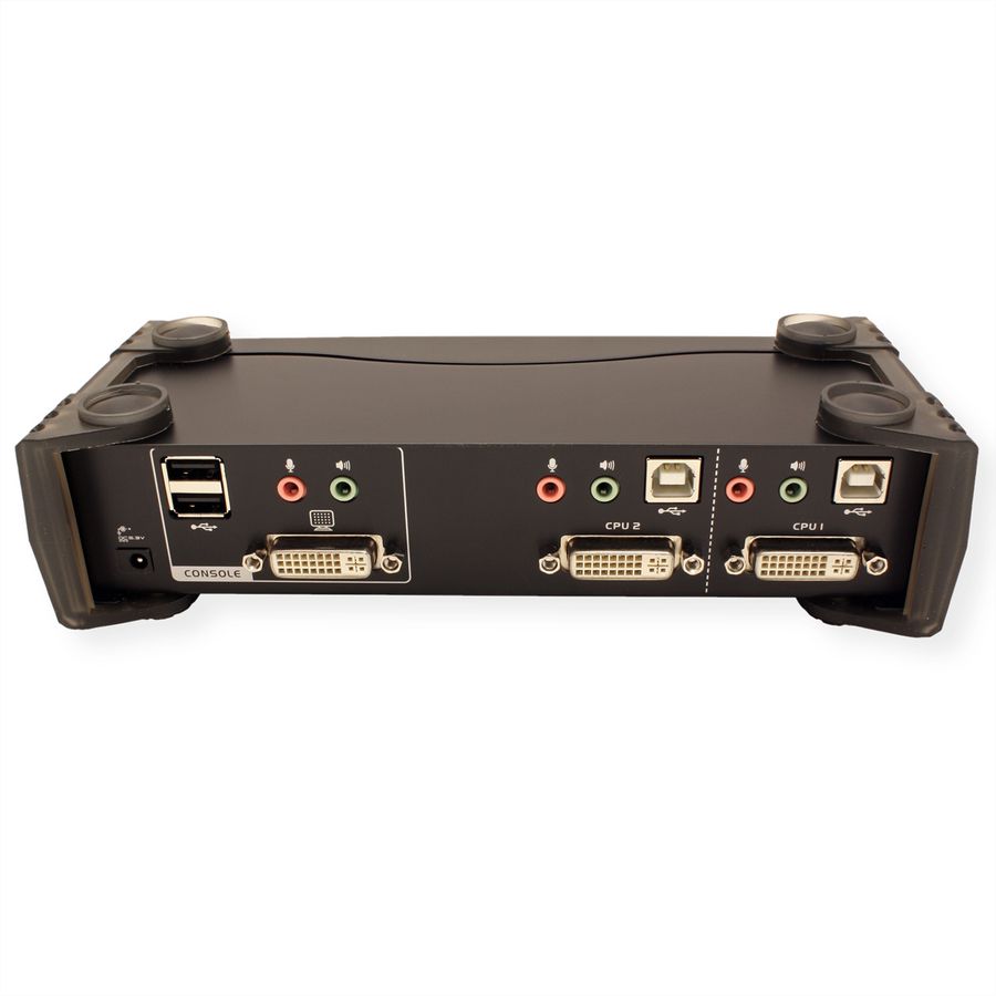 ATEN CS1762A KVM switch DVI, USB, audio, USB hub, 2 poorts