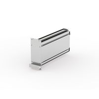 SCHROFF Frame Type Plug-In Unit PRO, Plain Cover, 1 Connector, 3 U, 10 HP, 227 mm