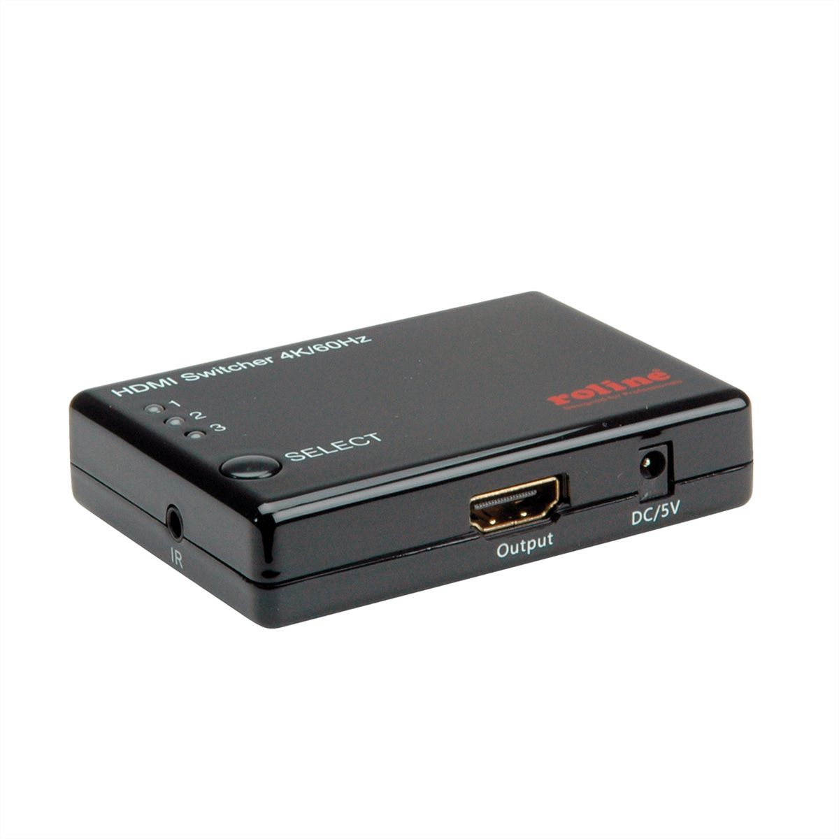 ROLINE 4K HDMI Switch, 3-voudig