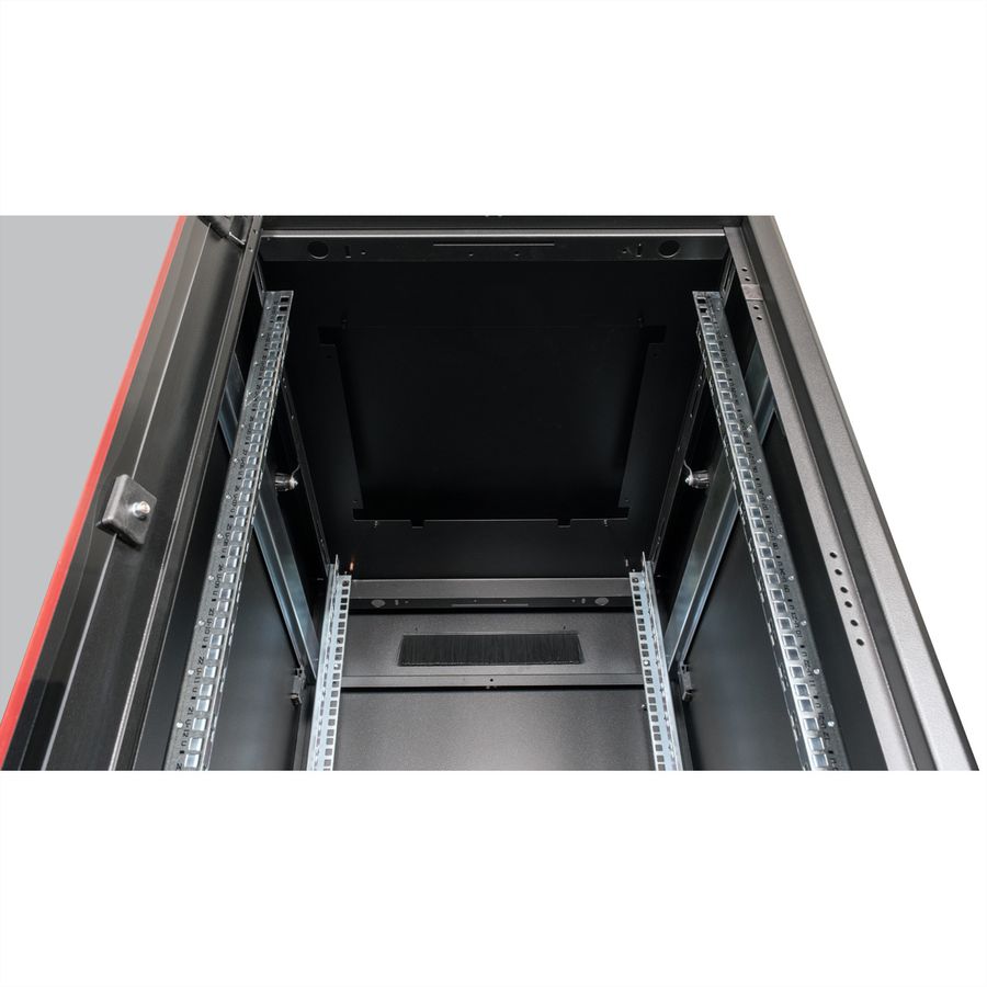 ROLINE 19-inch netwerkkast Pro 32 U , 600x800 BxD Glazen deur zwart