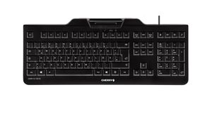 CHERRY KC 1000 SC toetsenbord USB QWERTY Brits Engels Zwart