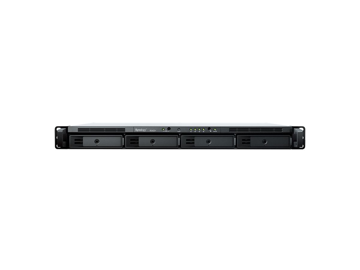 Synology RackStation RS422+ data-opslag-server NAS Rack (1U) Ethernet LAN Zwart R1600