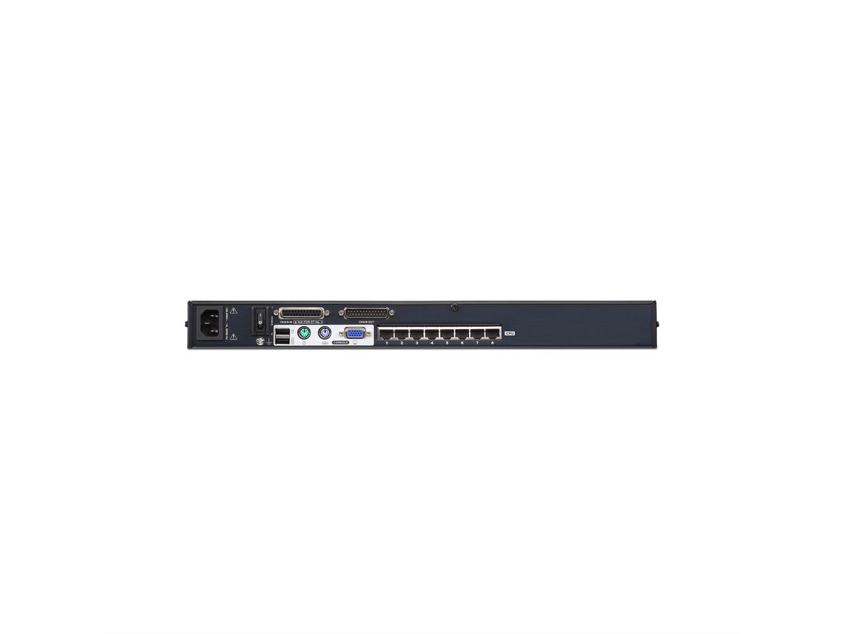 ATEN KH1508A KVM-Switch, VGA, PS/2-USB via Cat. 5, 8 Poorts