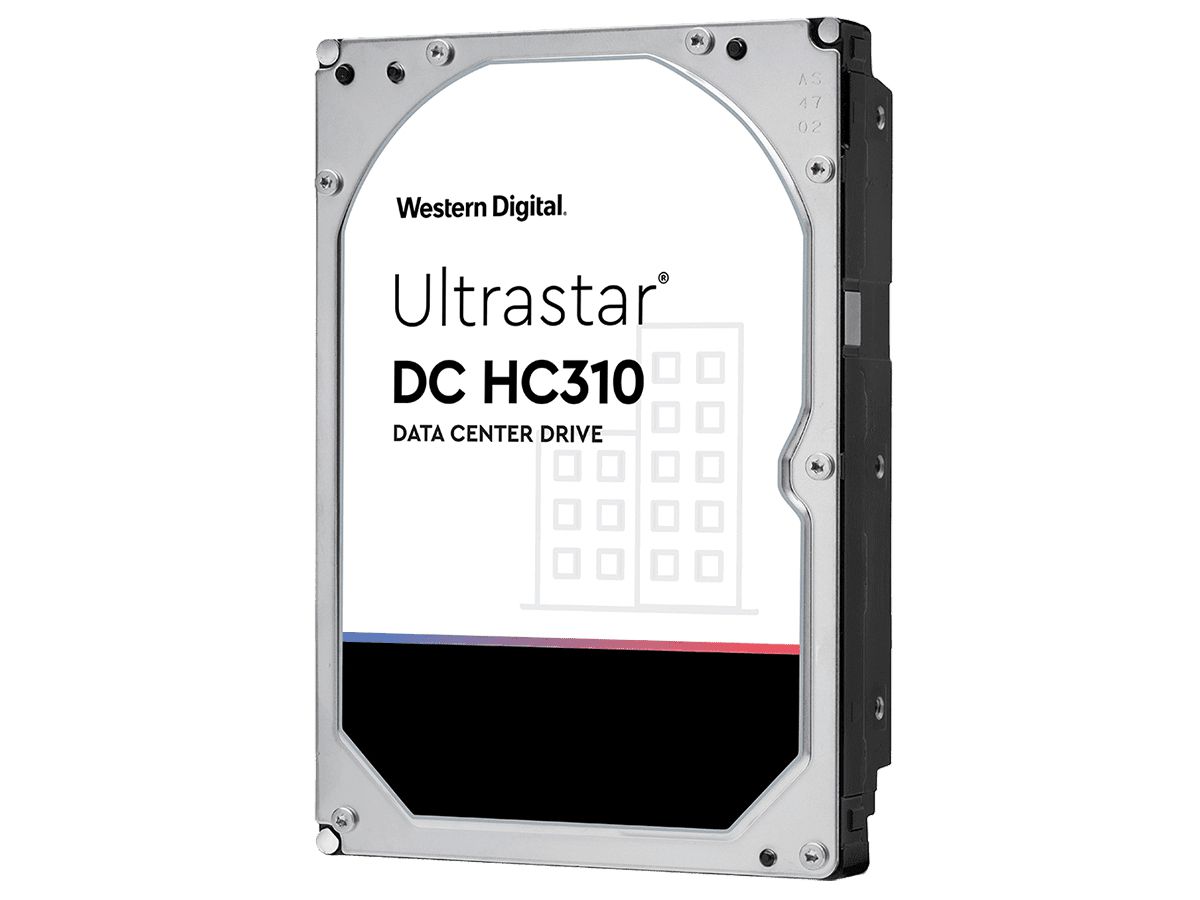 Western Digital Ultrastar DC HC310 HUS726T6TAL5204 internal hard drive 6 TB 7200 RPM 256 MB 3.5" SAS