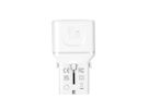 VALUE USB Reise-Charger mit Euro-Flach-/UK-/US-Stecker , 2x USB-C-Anschlüsse, 45 W