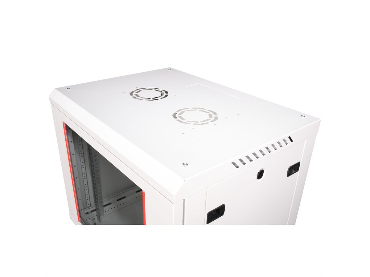 ROLINE 19" Wall Cabinet Basic Plus 9U, 600x450 BxT grey
