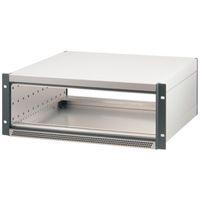SCHROFF RatiopacPRO AIR 19" Rack Mount Case, Retrofittable Shielding, 3/4 U, 83 HP, 435 mm
