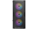 ANTEC AX20 PC case Midi Tower Gaming ATX, black