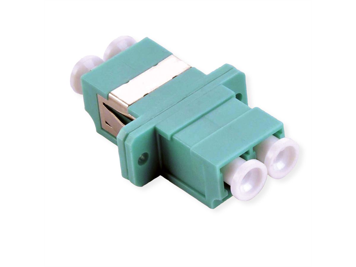 VALUE Fibre Optic Adapter LC/LC Duplex, OM3