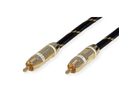 ROLINE GOLD Cinch Cable, simplex M/M, white, 5 m