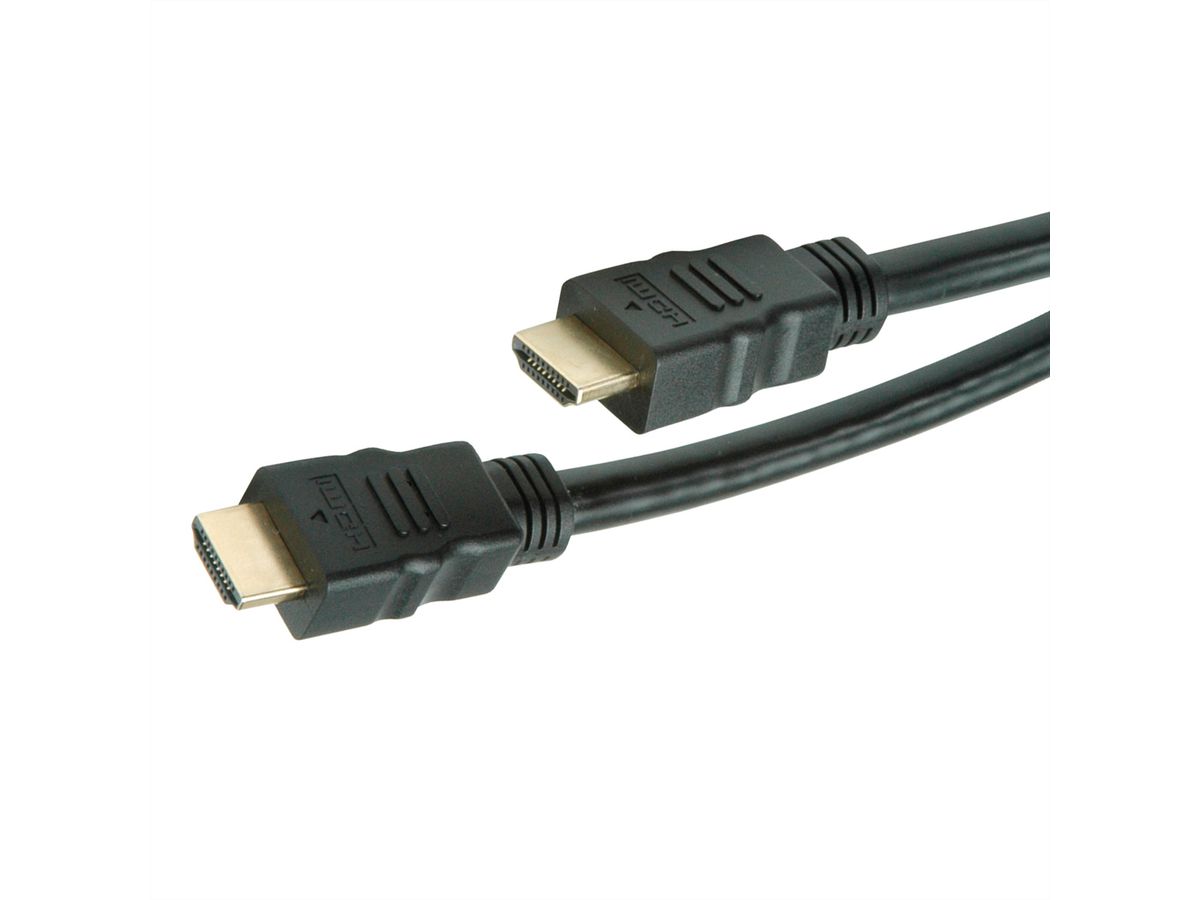 VALUE HDMI 8K (7680 x 4320) Ultra HD Cable + Ethernet, M/M, black, 1 m