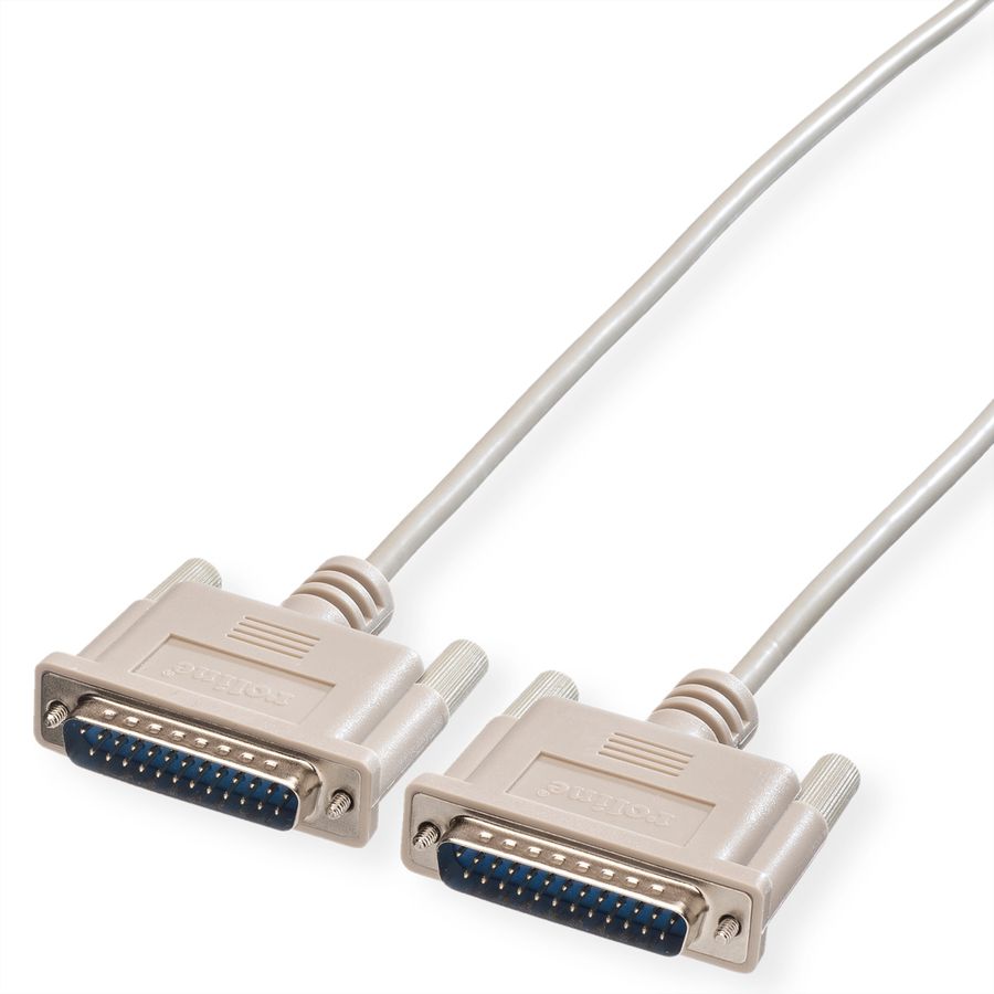ROLINE RS232 kabel 25pol. M/M, 1,8 m