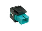 ROLINE Fiber Optic Keystone Jack, SC Simplex, Multimode, OM3