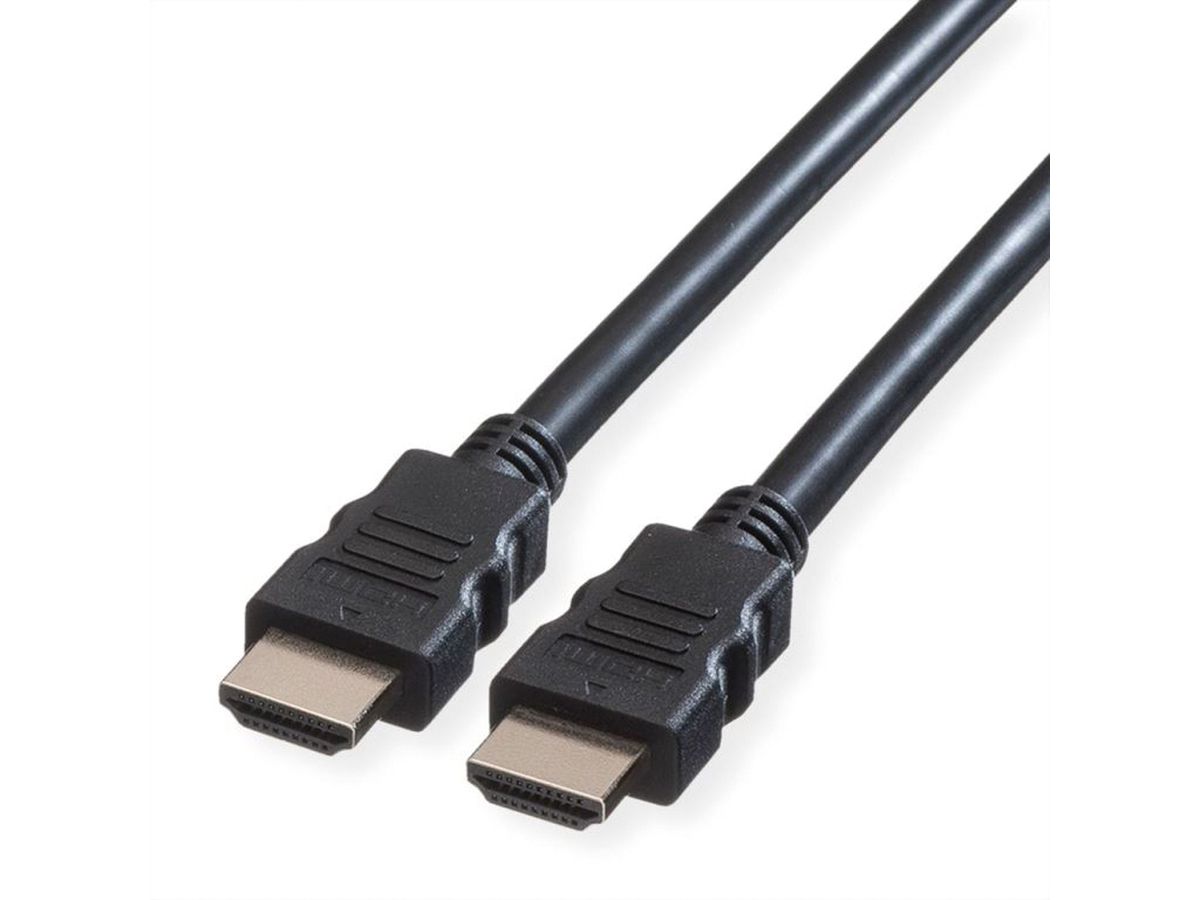 VALUE HDMI 8K (7680 x 4320) Ultra HD Cable + Ethernet, M/M, black, 2 m