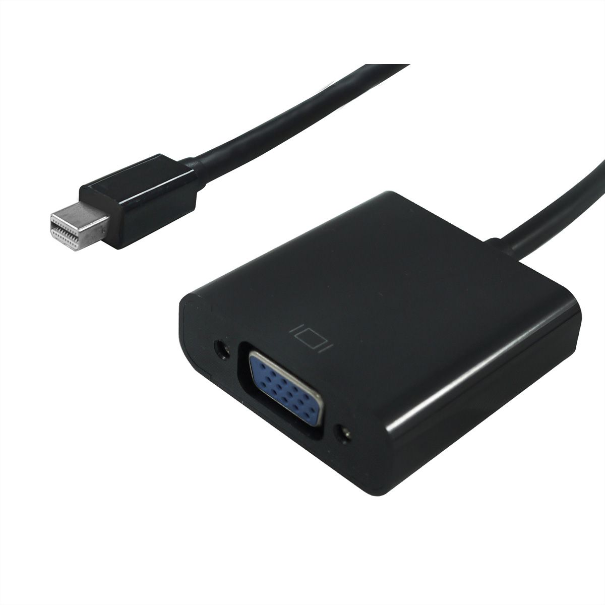 STANDARD Mini DisplayPort-VGA Adapter, Mini DP ST - VGA BU