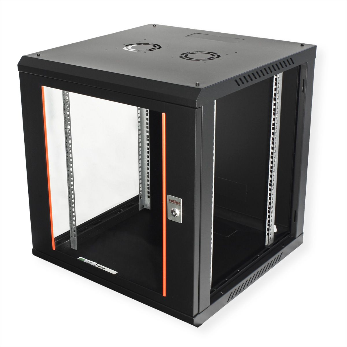 ROLINE 19" Wall Cabinet Basic Plus 12U, 600x600 BxT black