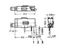 SCHROFF Single LED Test Socket, Ø 2 mm, Long Type, Mounting Plane 1