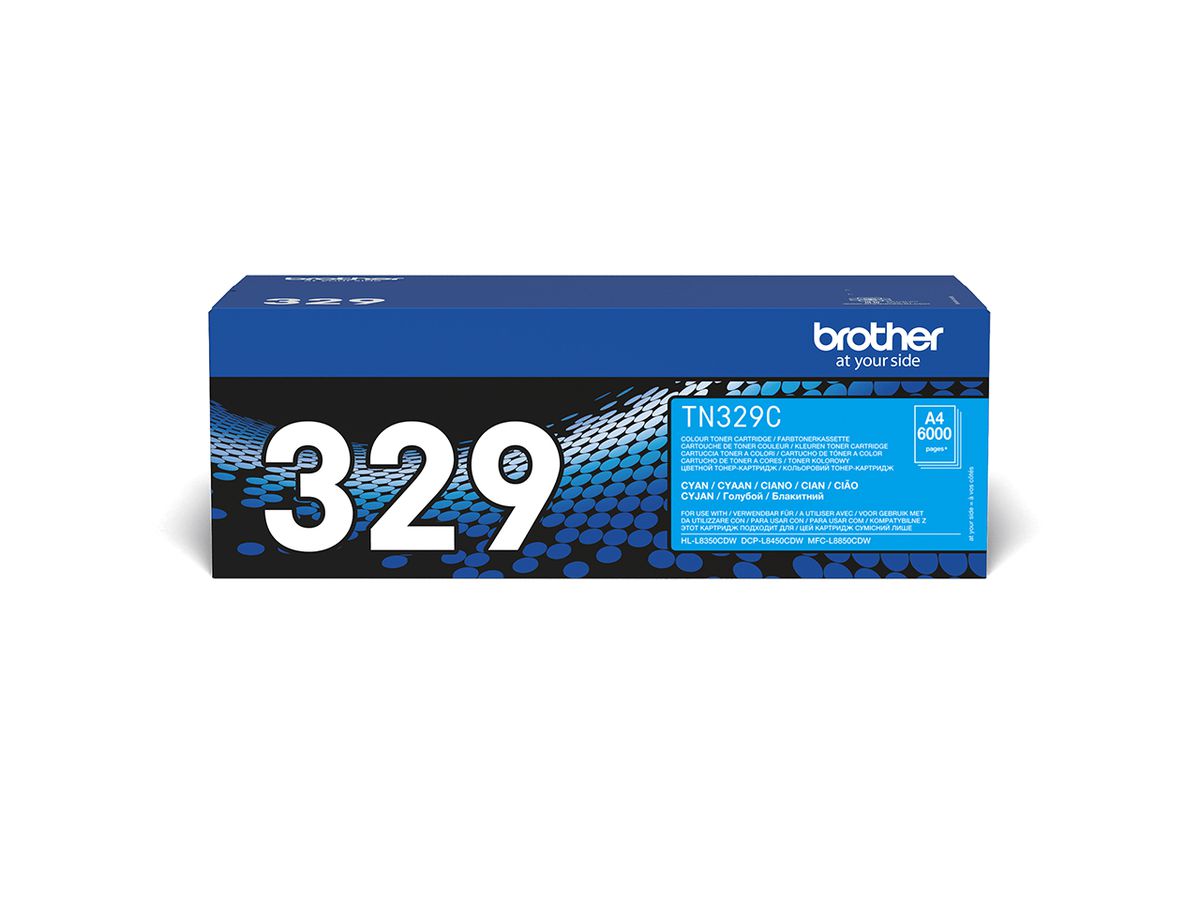 Brother TN-329C tonercartridge 1 stuk(s) Origineel Cyaan