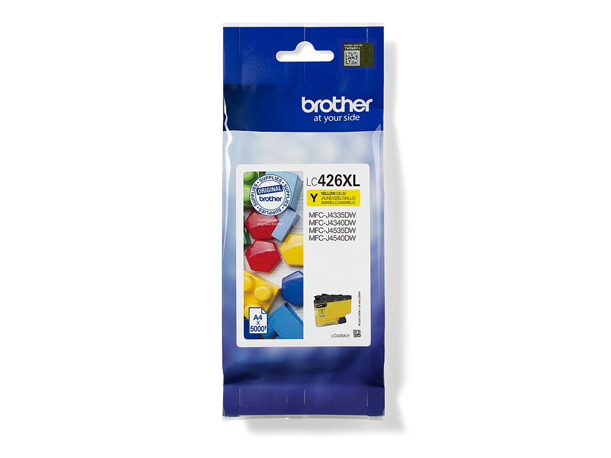 Brother LC426XLY inktcartridge 1 stuk(s) Origineel Geel