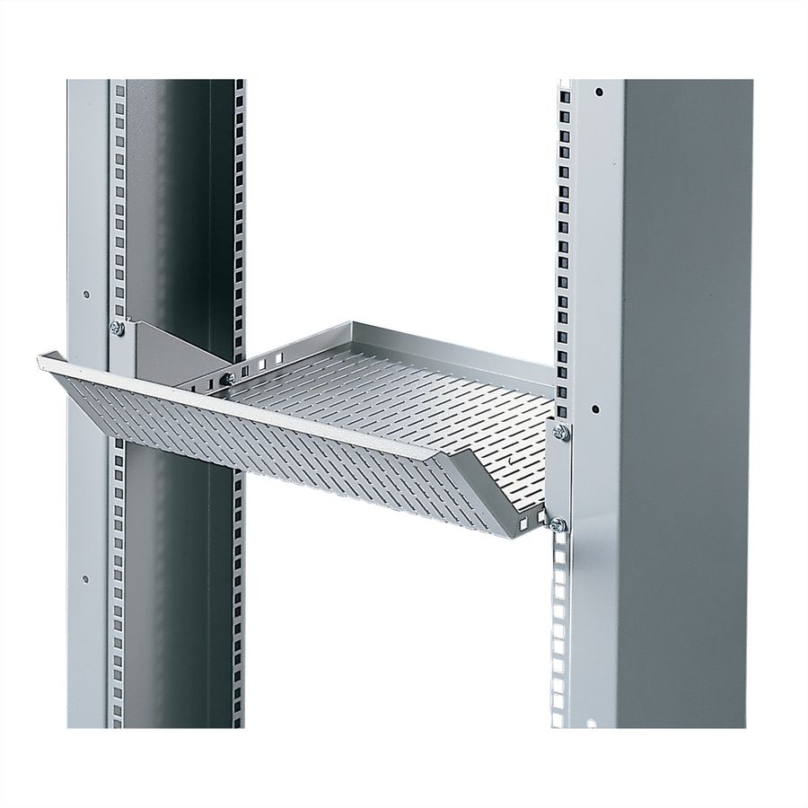 SCHROFF 19" Apparatuurrek, RAL 7035, 2 HE