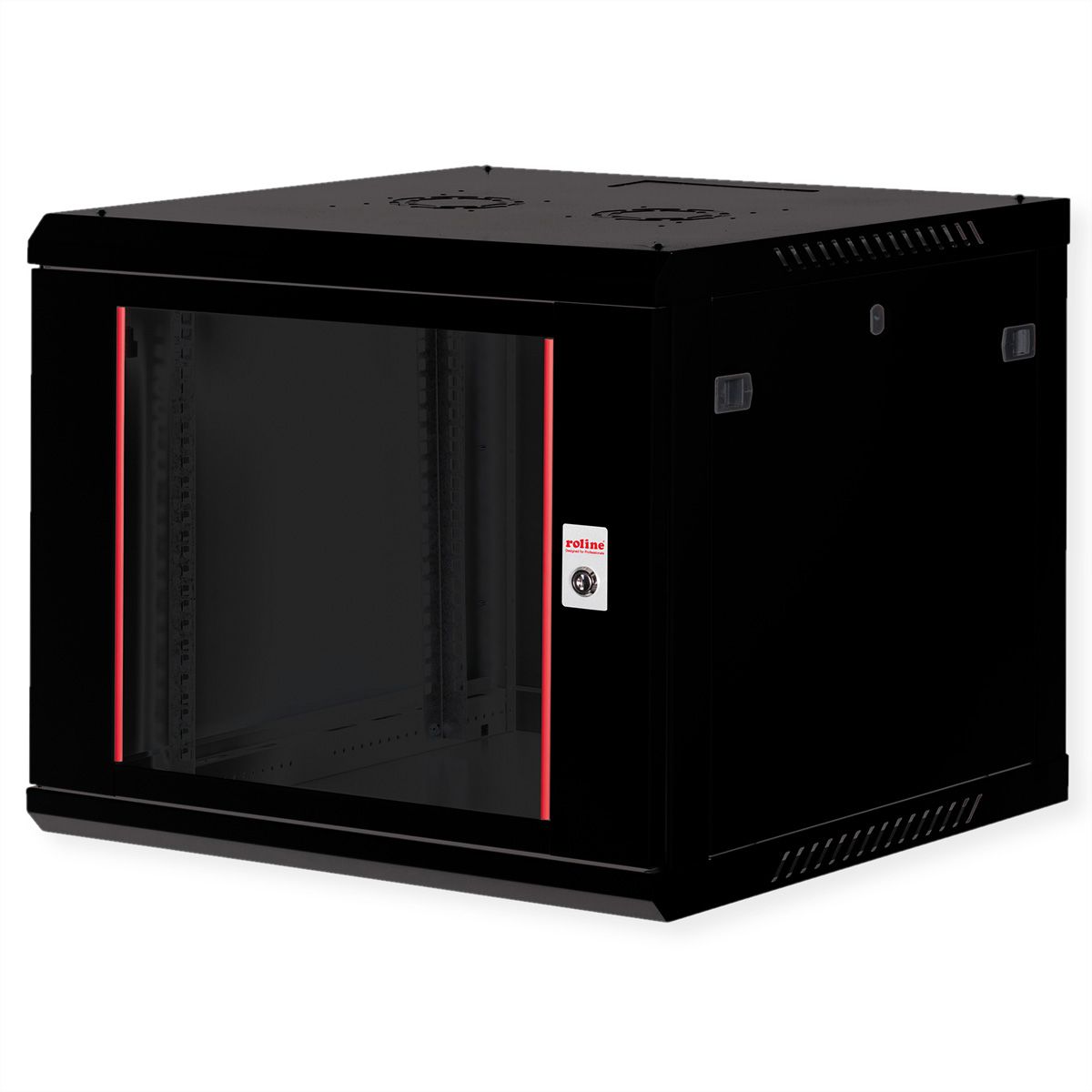 ROLINE 19" Wall Cabinet Basic Plus 9U, 600x600 BxT black