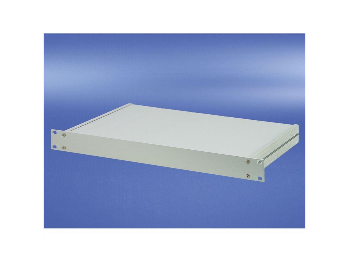 SCHROFF MultipacPRO 19" Chassis, aluminium, gladde boven- en onderkant, 4 HE, 460 mm