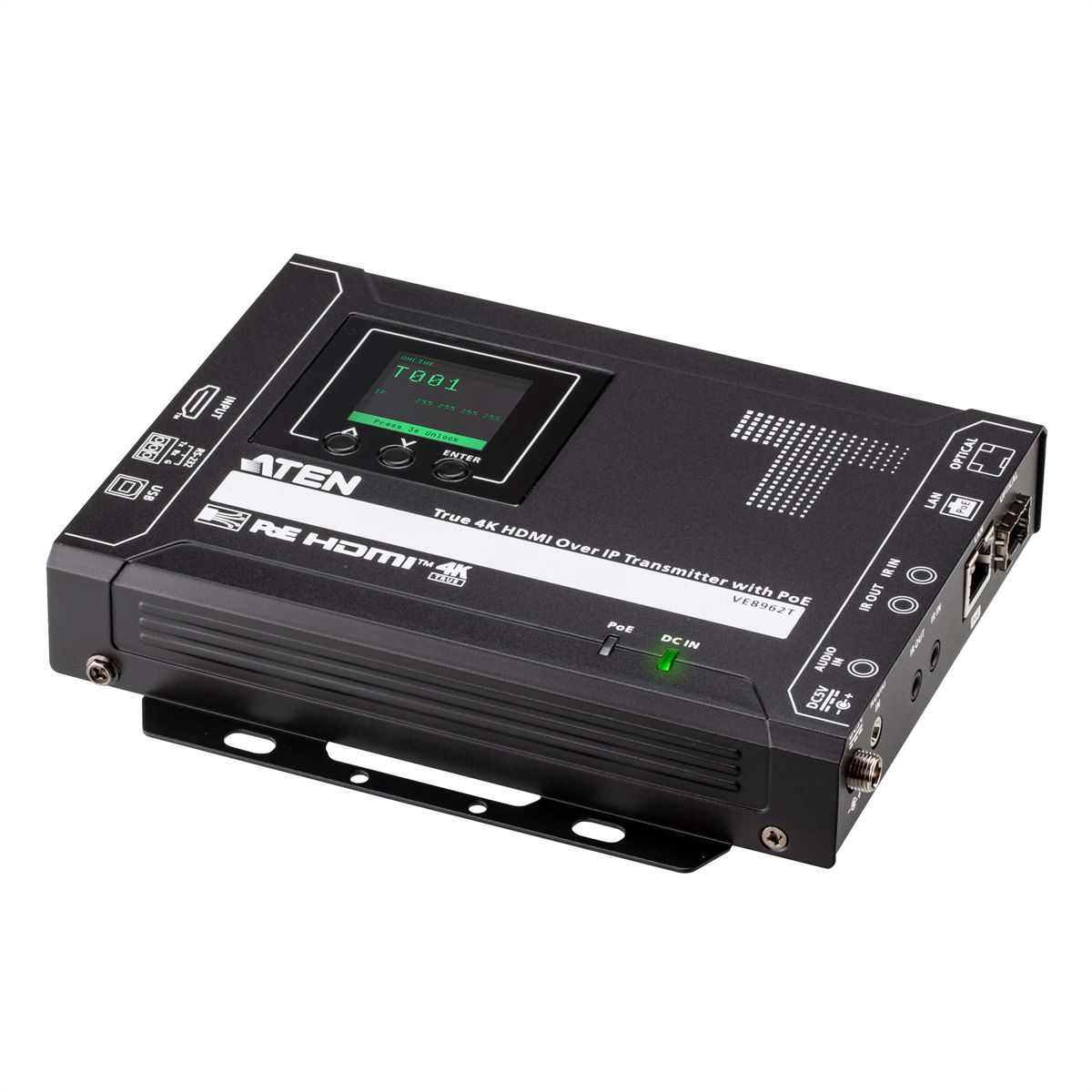 ATEN VE8962T True 4K HDMI over IP-zender met PoE