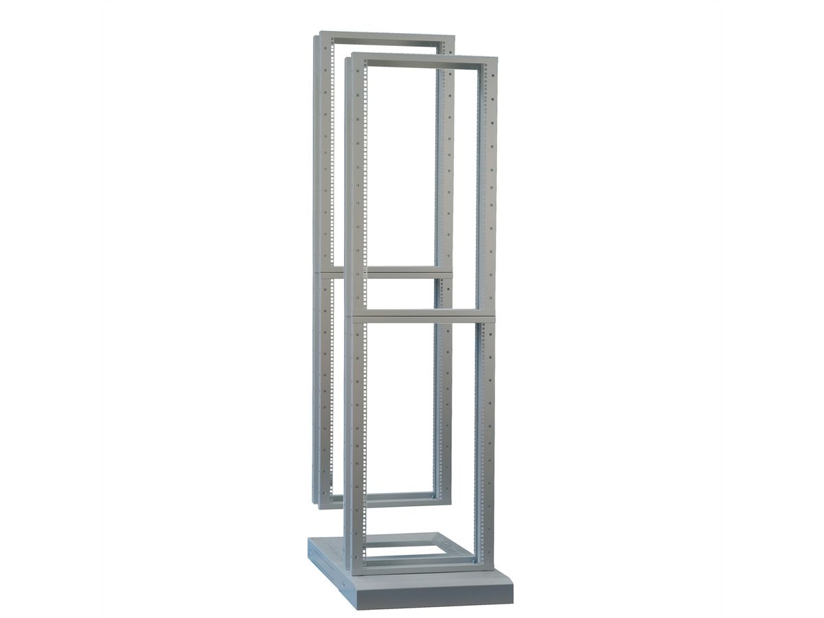 19"-Rackll 42 HE, 2000x560x123mm, aan sokkel te monteren