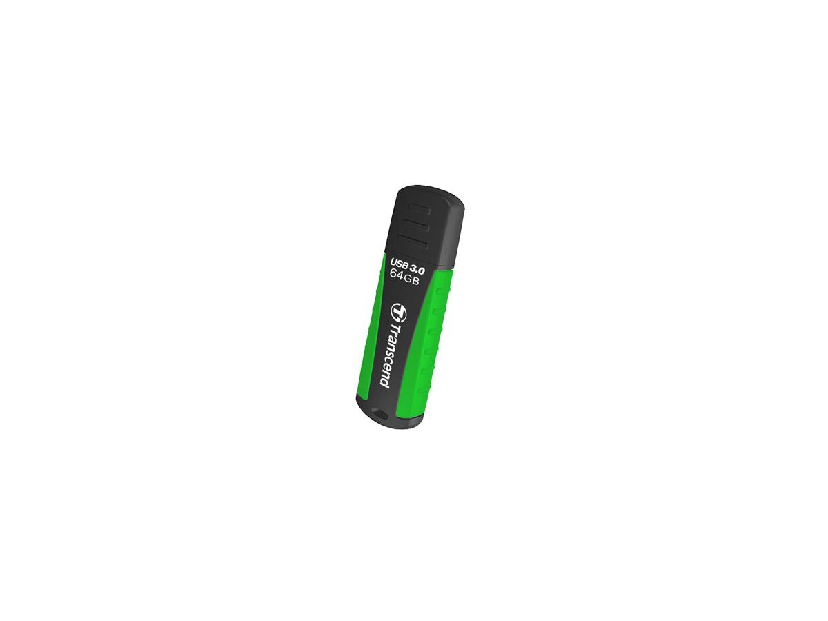 Transcend JetFlash 810 64GB USB 3.0 USB flash drive USB Type-A 3.2 Gen 1 (3.1 Gen 1) Zwart, Groen