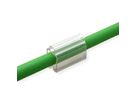 METZ CONNECT Verbindungsleitung M12 ST-M12 ST, 4-pol D-kodiert, gewinkelt-gerade, 5 m