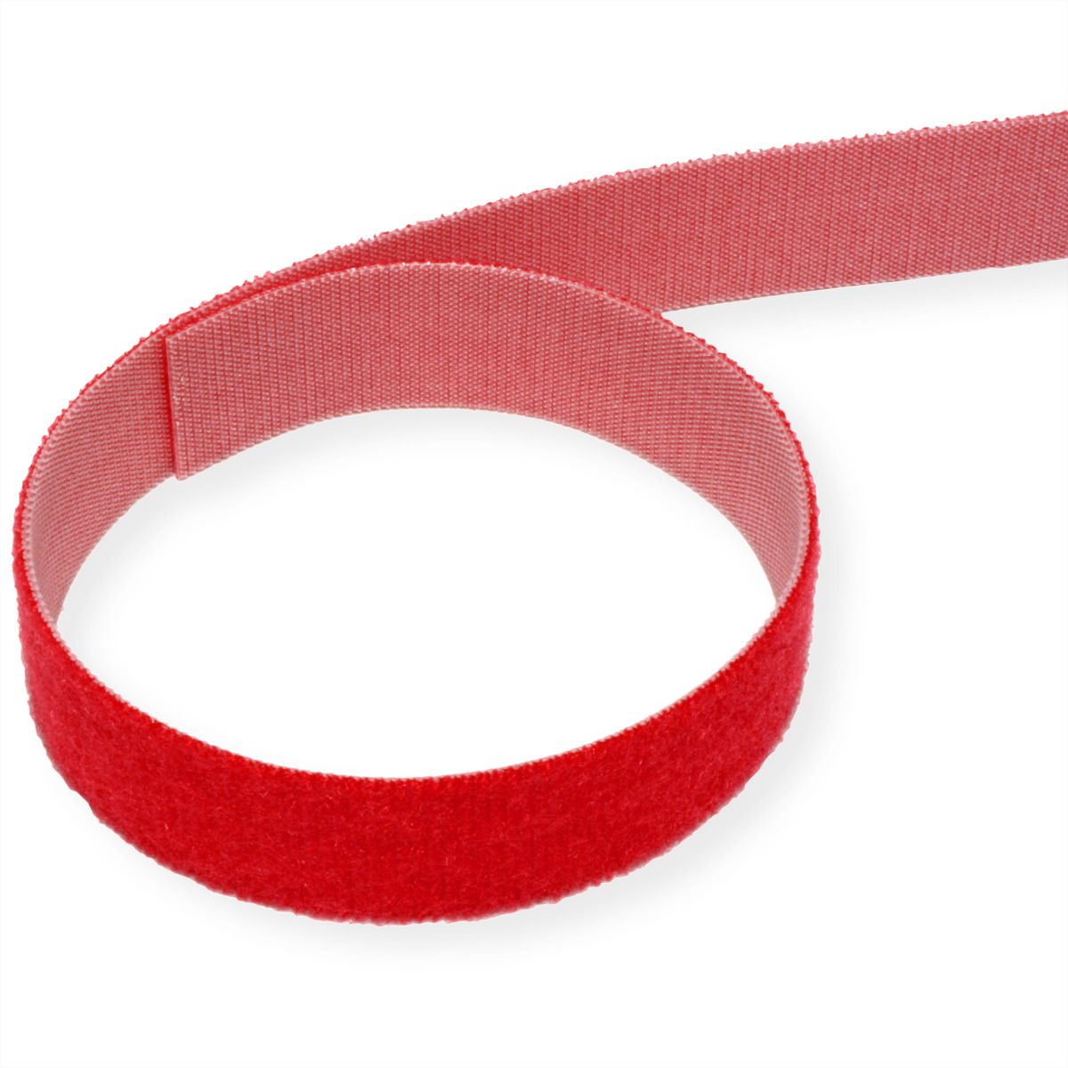 VELCRO® ONE-WRAP® Klittenband ongeperforeerd, 20mm, rood, 5 m