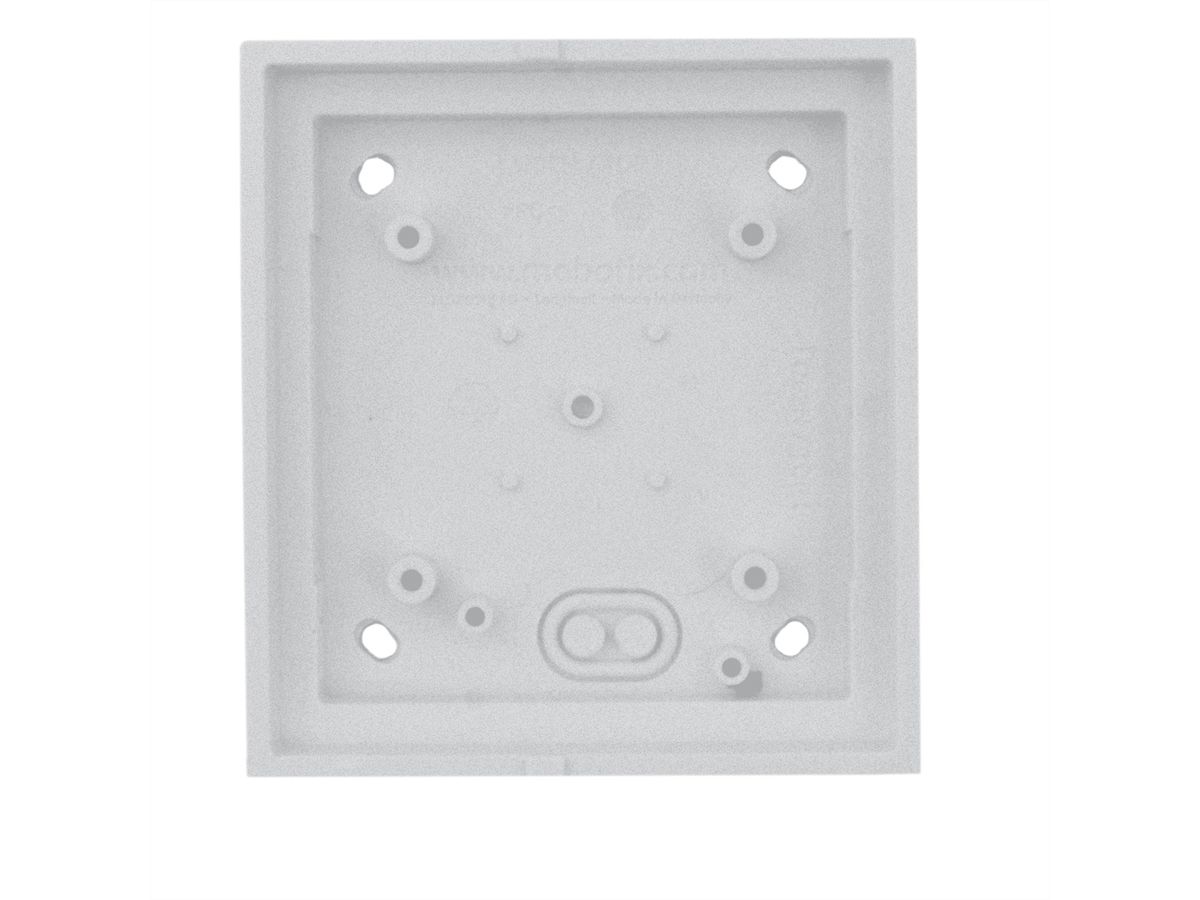 MOBOTIX 1 opbouwbehuizing zilver (MX-OPT-Box-1-EXT-ON-SV)