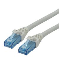 ROLINE Patchkabel Cat.6A UTP, Component Level, LSOH, grijs, 0,3 m