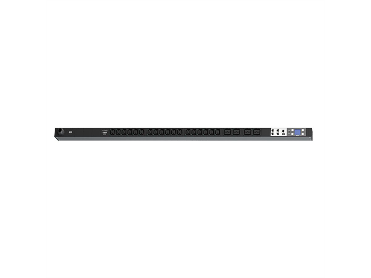 BACHMANN BN7500 RCM 18xC13 4xC19, Mess.p.Ph. 3G2.5 CEE16A Lan-schakelaar.p.D.