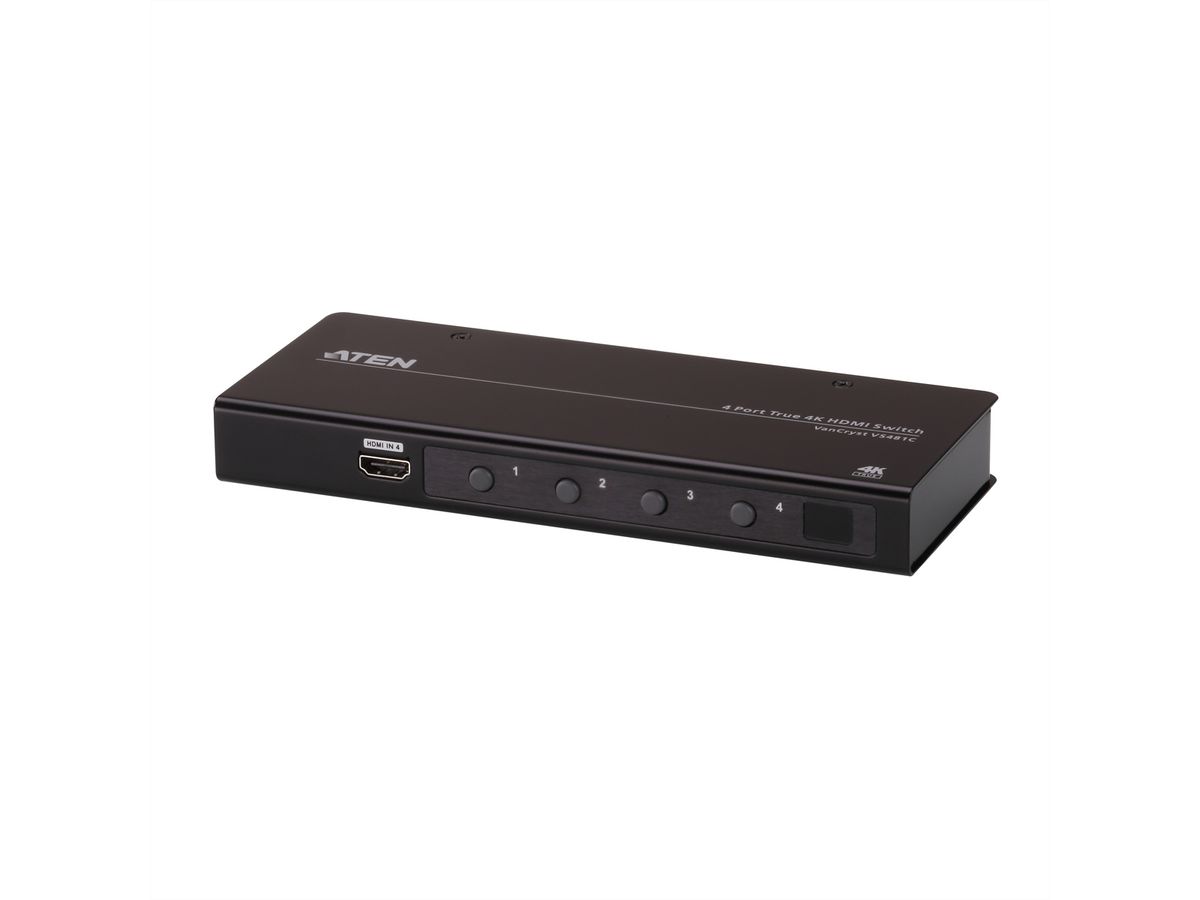 ATEN VS481C HDMI-switch met 4 poorten True 4K