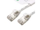 ROLINE GREEN U/FTP DataCenter Patch Cord Cat.6A (Class EA), LSOH, slim, white, 1 m