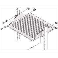 SCHROFF Labrack 19" Equipment Support, 2 U