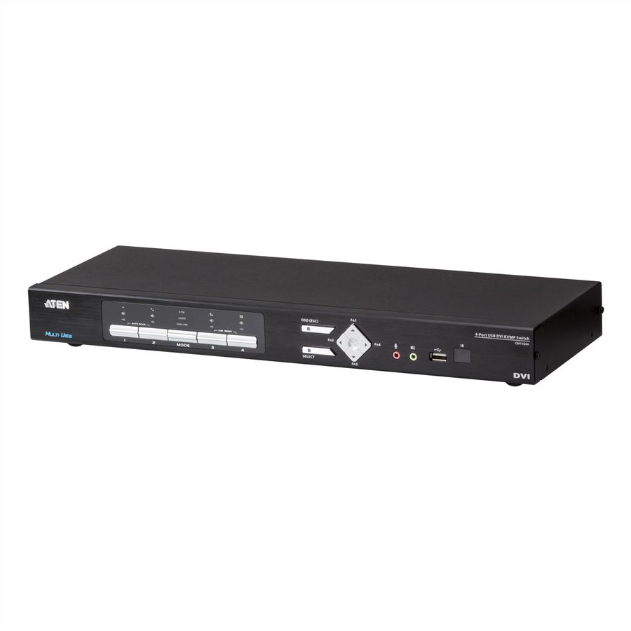 ATEN CM1164A 4-poorts USB DVI Multi-View KVMP Switch