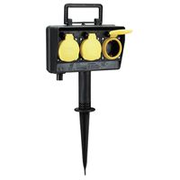 BACHMANN garden socket outlet with earth spike