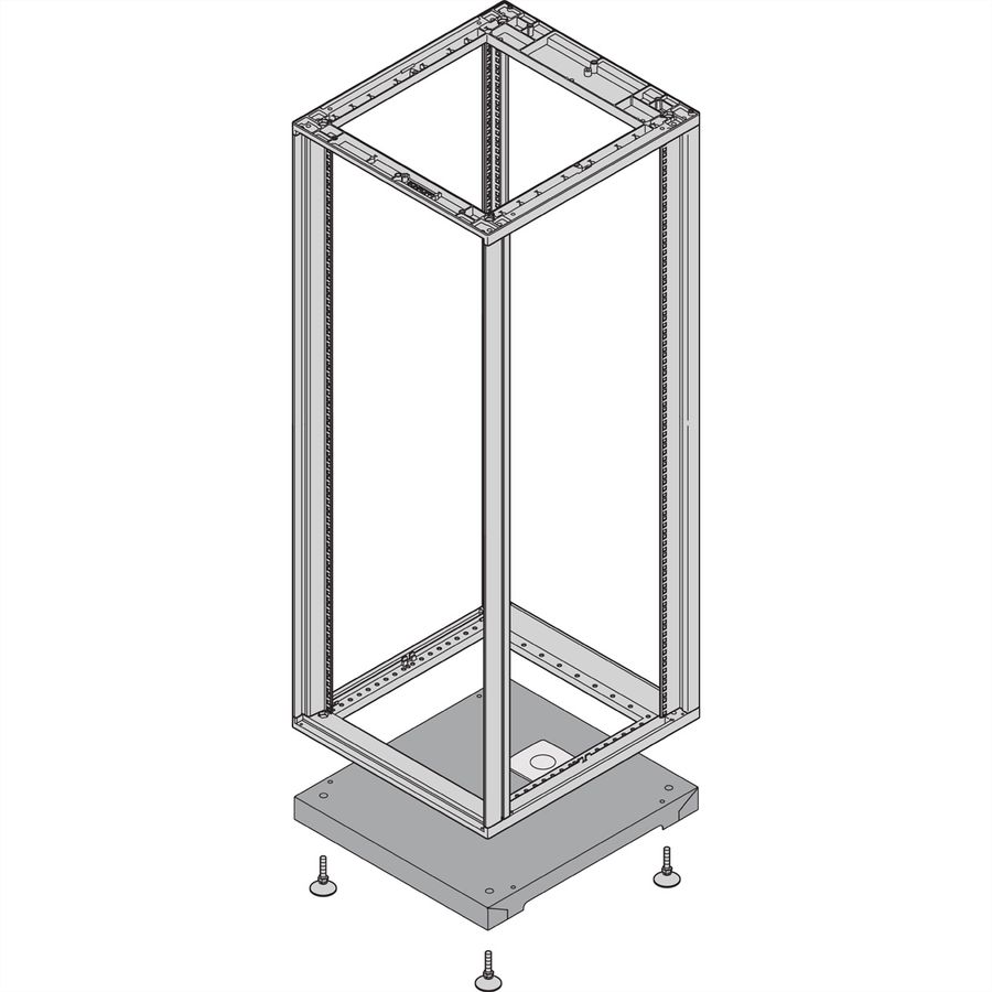 SCHROFF Novastar Base/Plinth, 45H 553W 1000D
