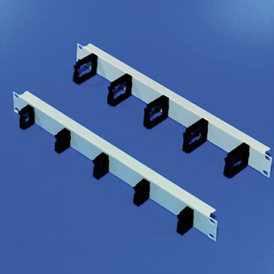 SCHROFF 19" front panel, horizontal cable routing