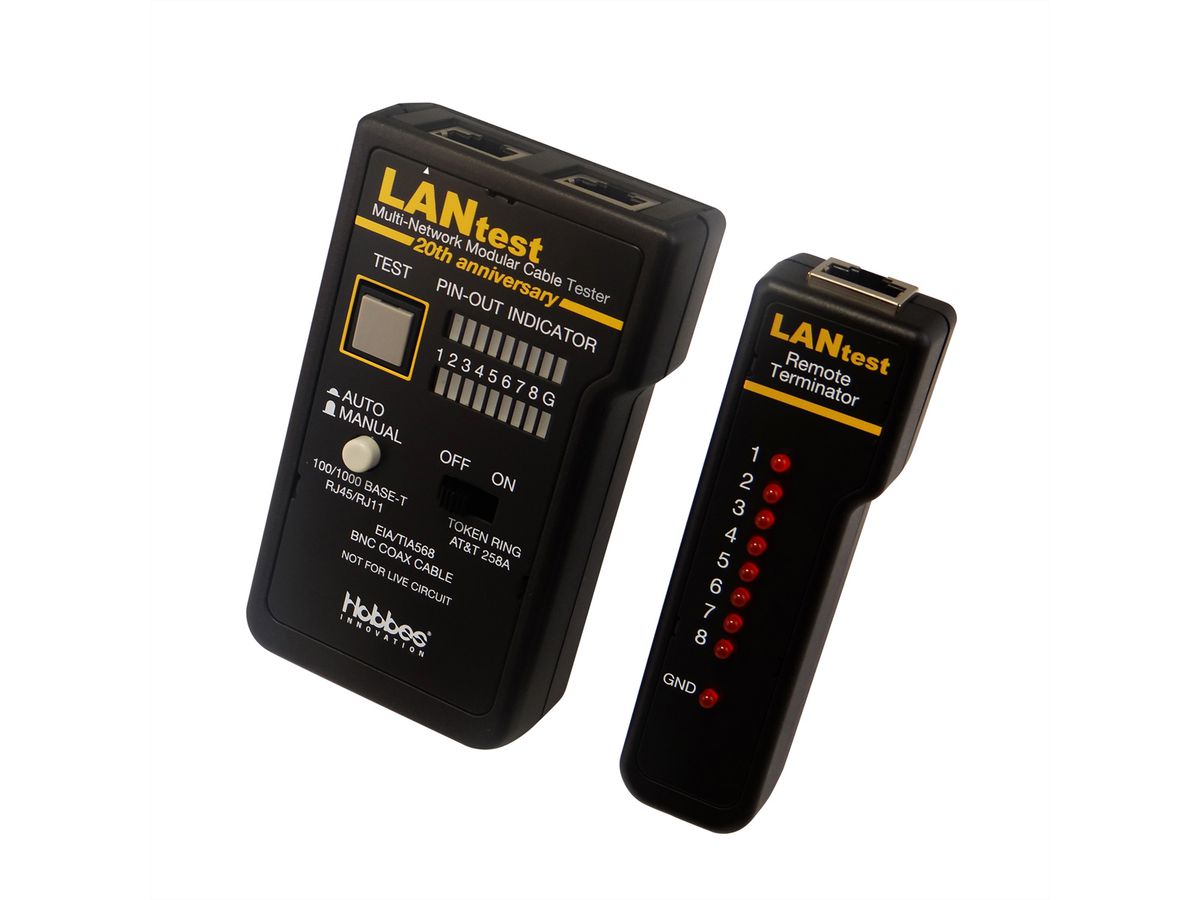 HOBBES LANtest RJ45 Basic Netwerkkabel Tester